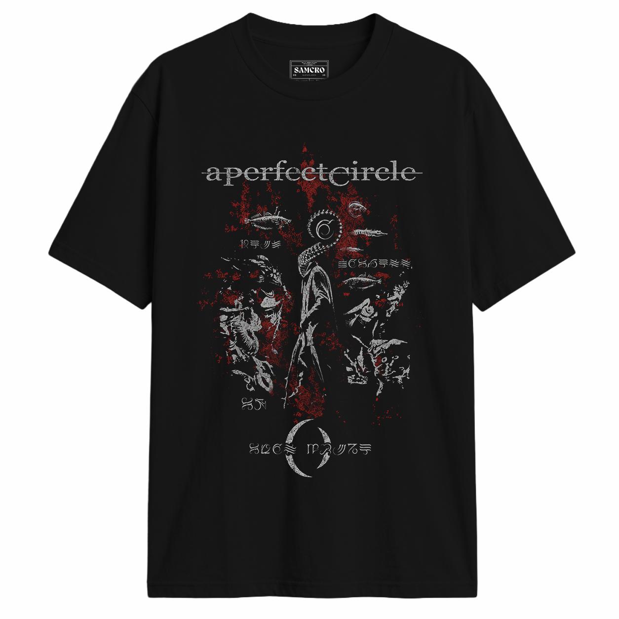 A Perfect Circle - Figura Encapuchada Manchas Rojas