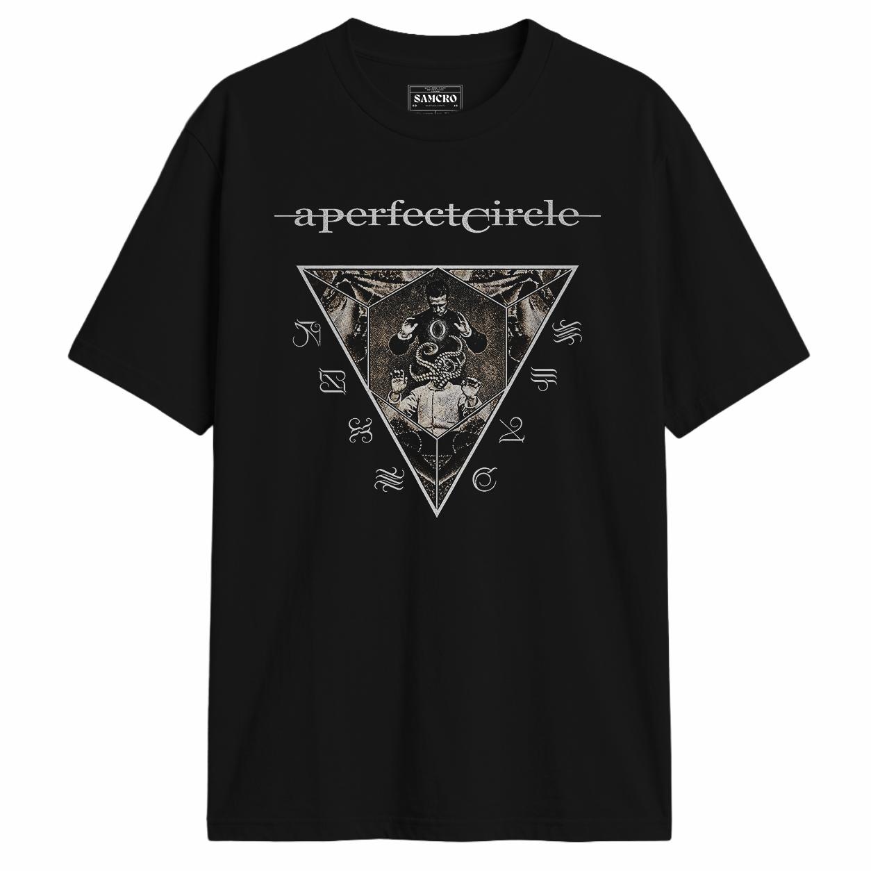 A Perfect Circle - Outsider en color Negro — vista frontal