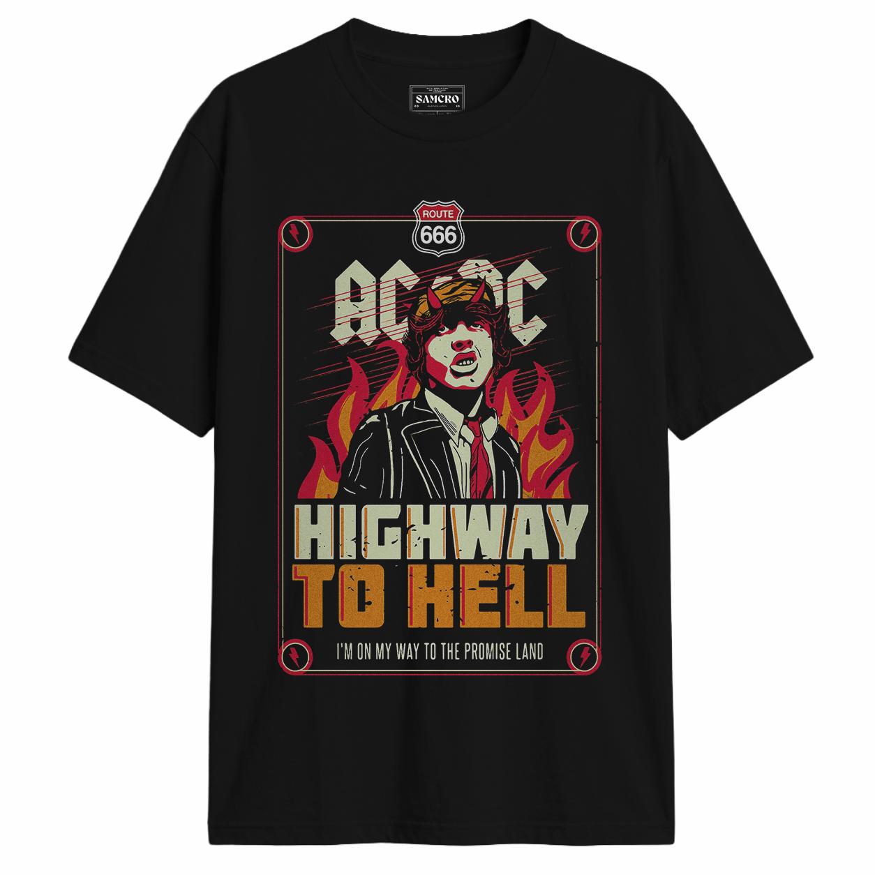 AC/DC 11 en color Negro — vista frontal