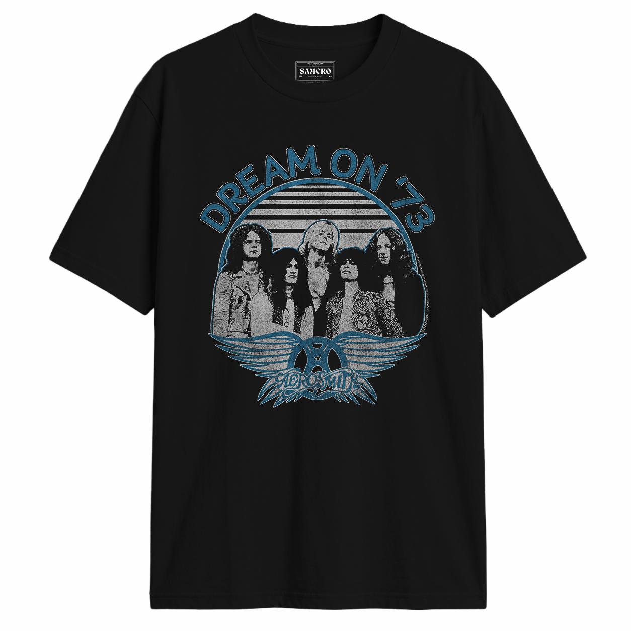 Aerosmith - Dream on Blue and White