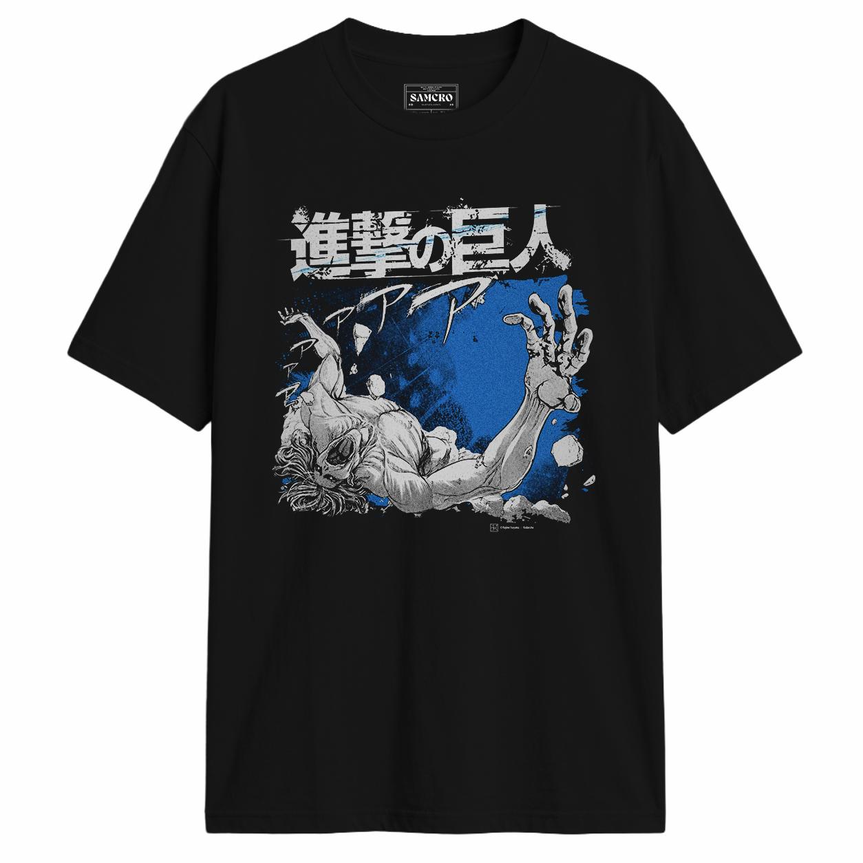 Attack on Titan - Titan Hembra Recostada Azul