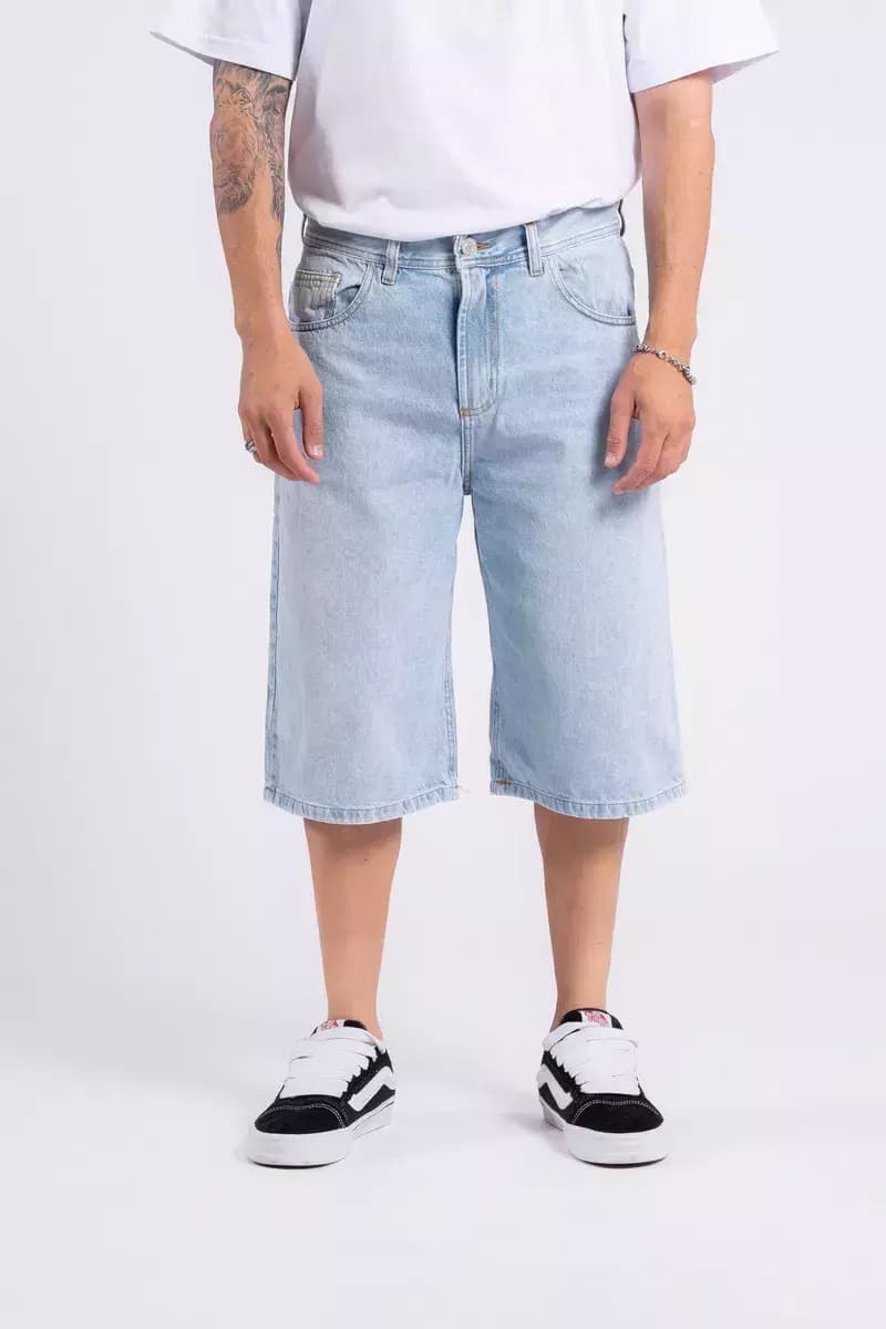 BERMUDA BAGGY CELESTE (256)