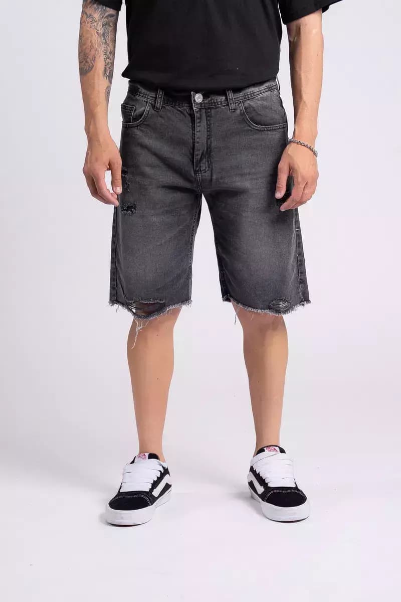 BERMUDA MOM BLACK DROP (191)