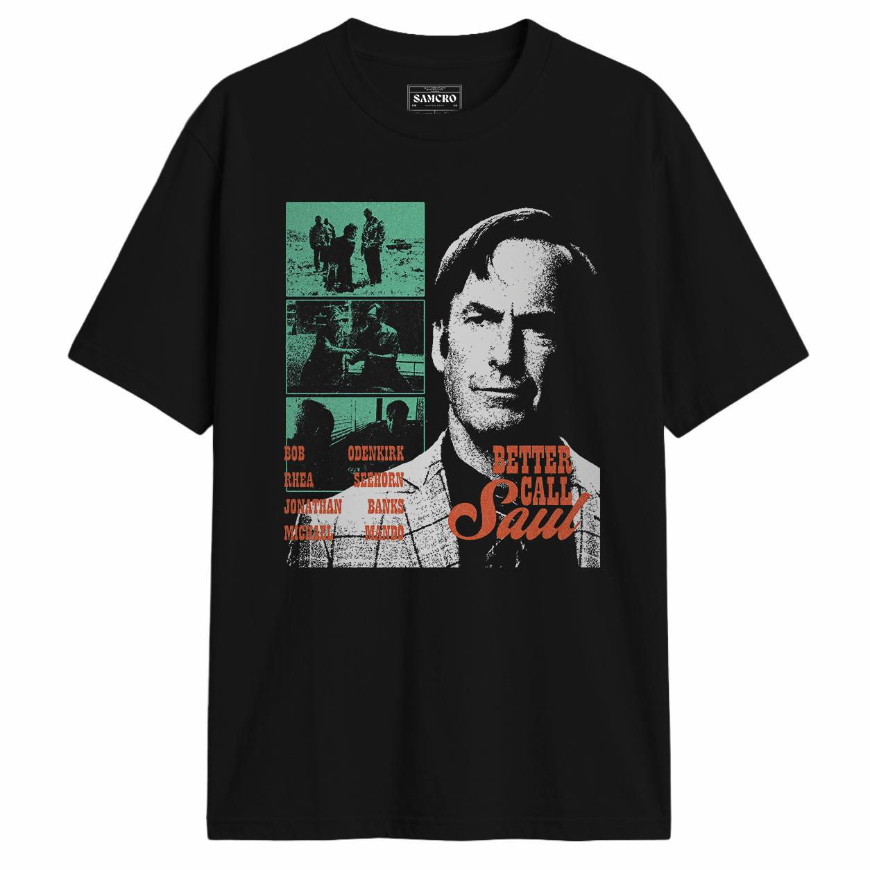 Better Call Saul - Cast Credits en color Negro — vista frontal