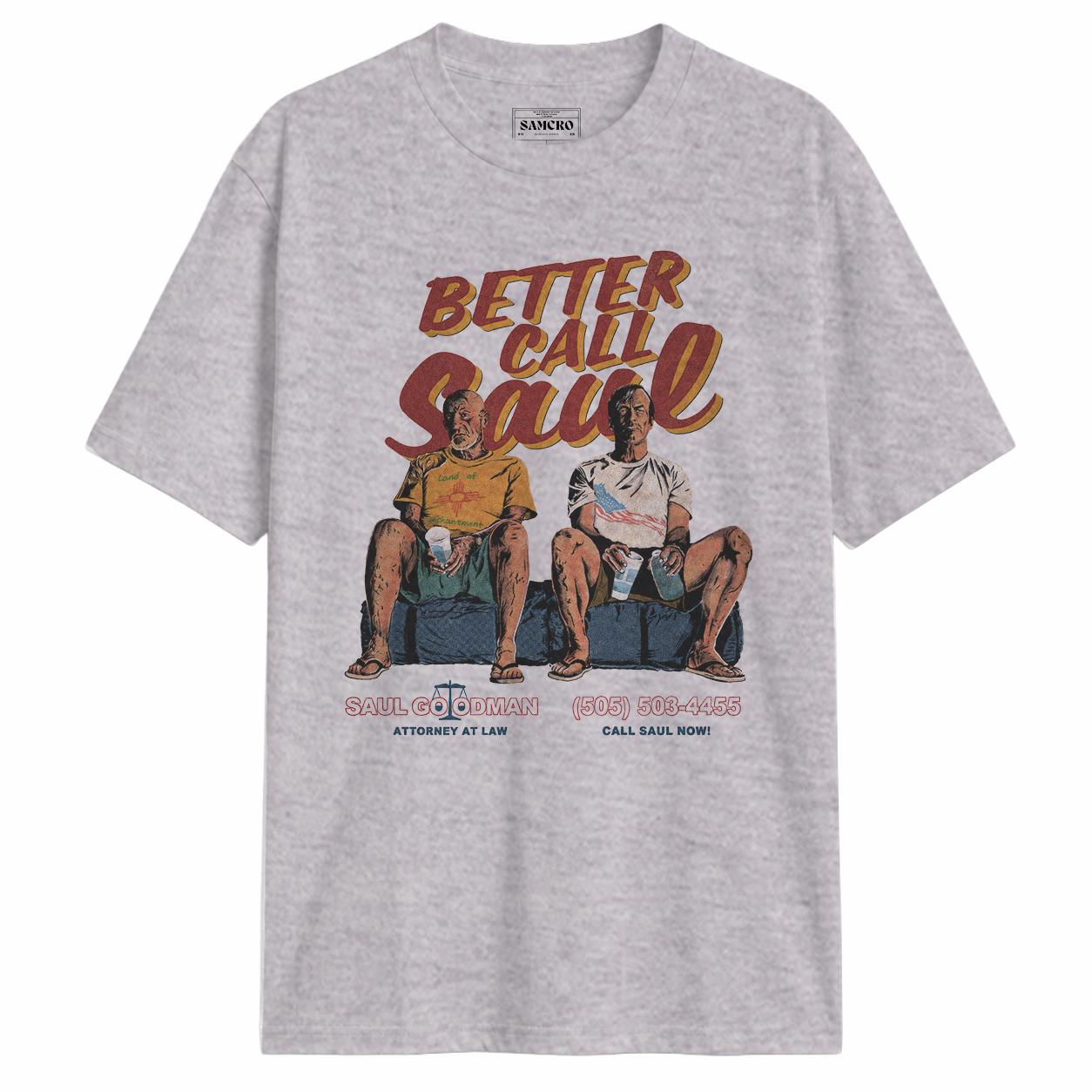 Better Call Saul - Land of Enchantment Ad en color Gris — vista frontal