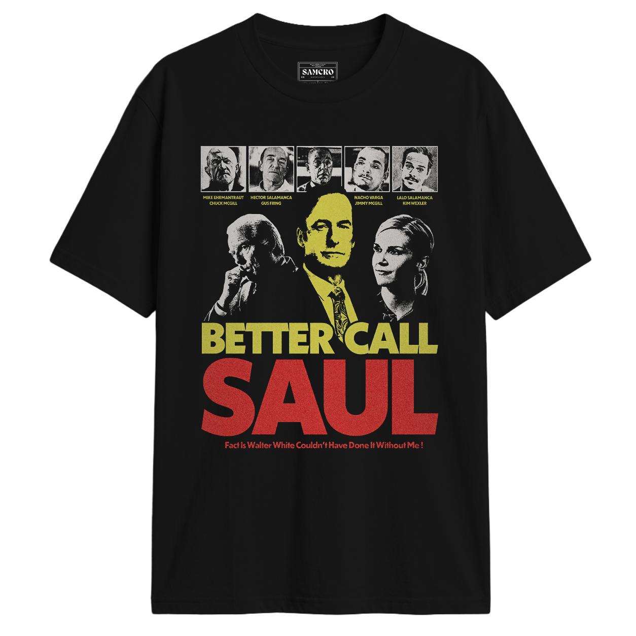 Better Call Saul - Walter White Quote en color Negro — vista frontal