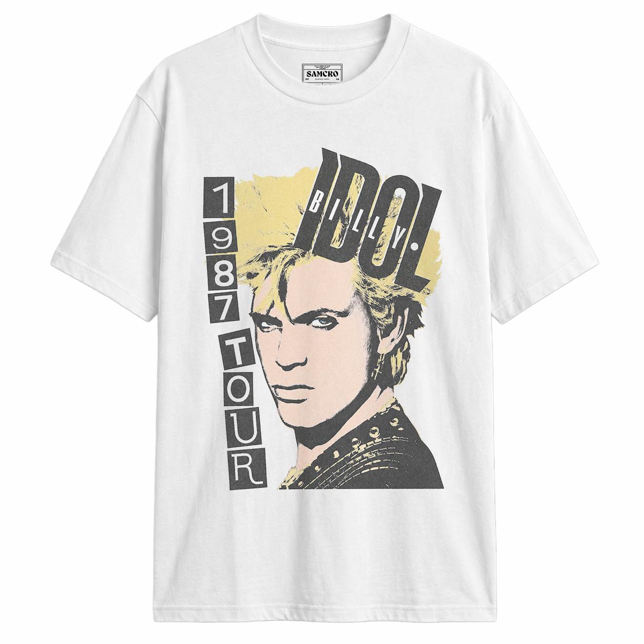 Billy Idol - Tour — Blanco