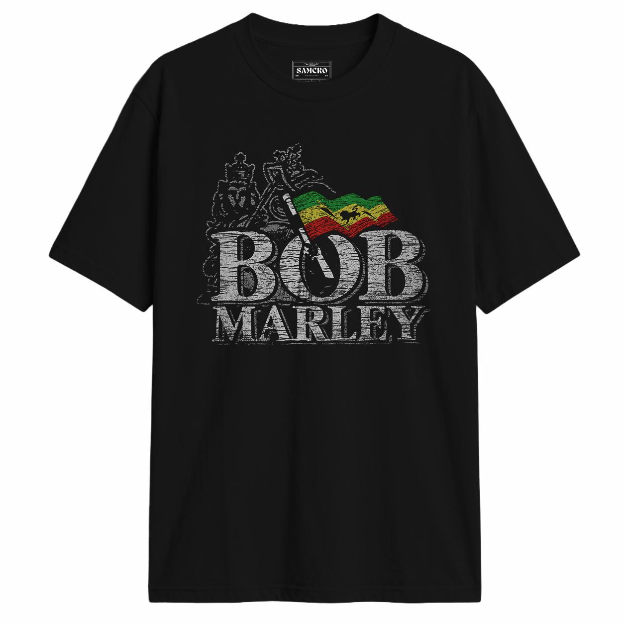Bob Marley - Distressed Logo