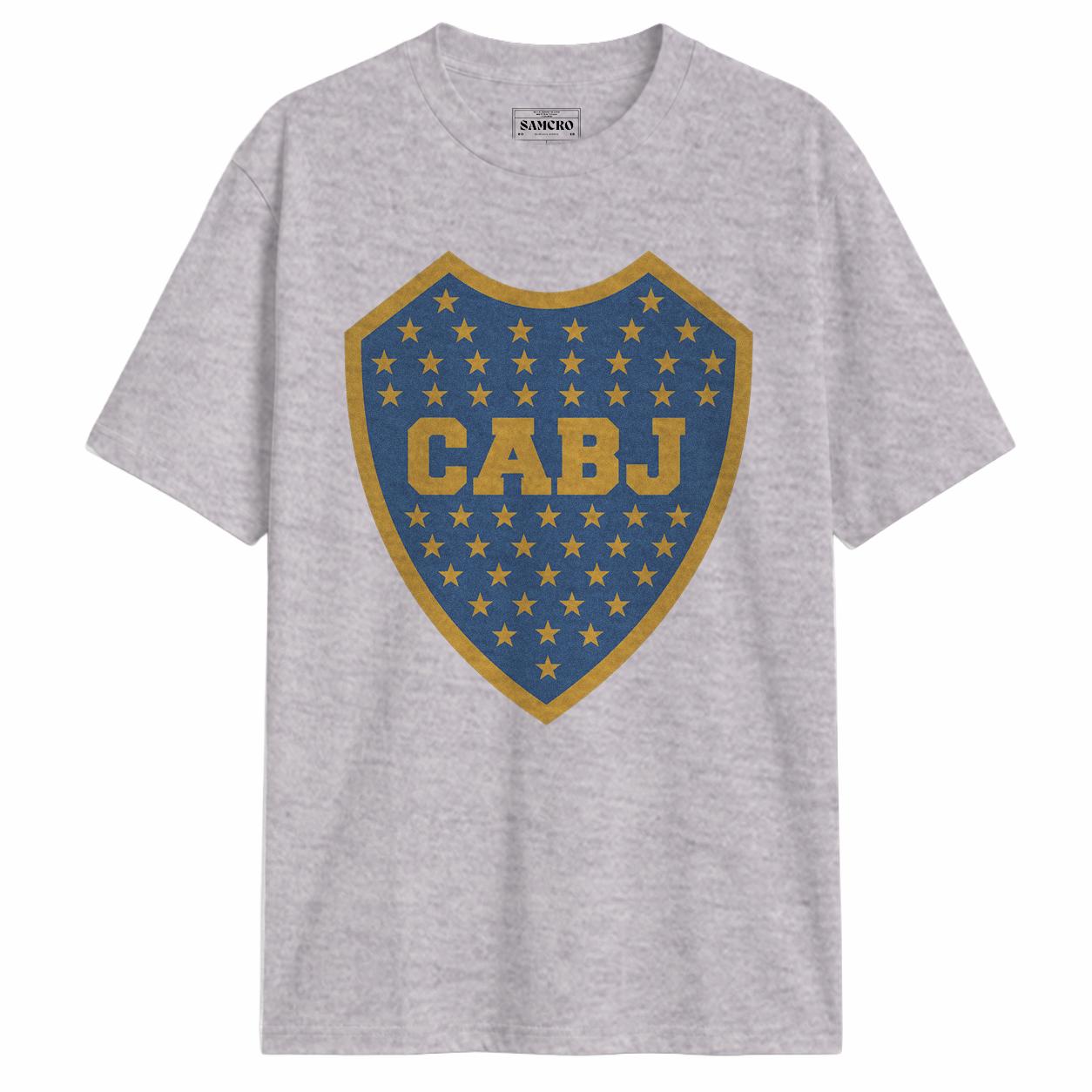 Boca Juniors - Escudo Cabj Estrellas — Gris