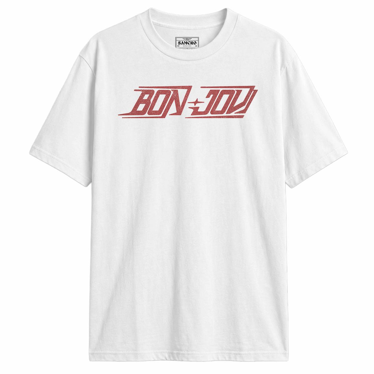 Bon Jovi - Logo — Blanco