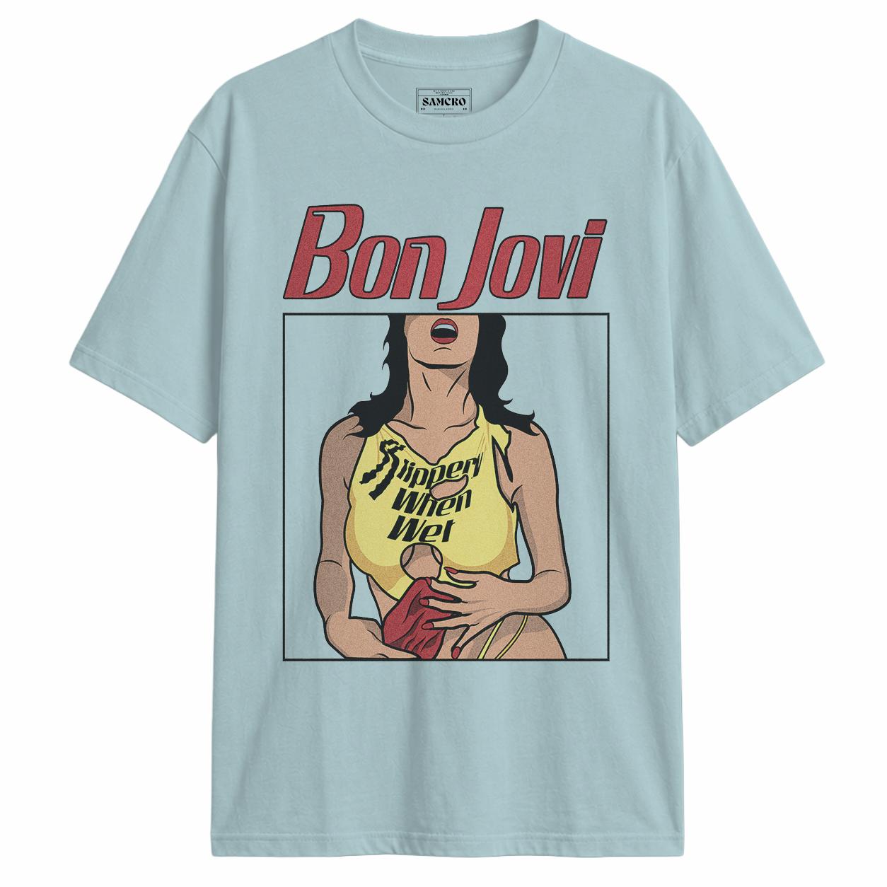 Bon Jovi - Slippery Comic — Celeste