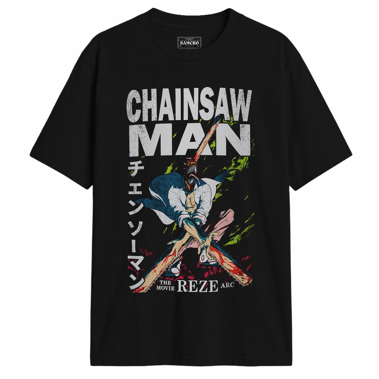 Chainsaw Man - Man Movie Reze Arc Splatter Poster