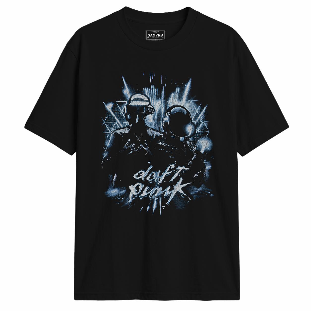 Daft Punk - Duo Blue Lasers en color Negro — vista frontal