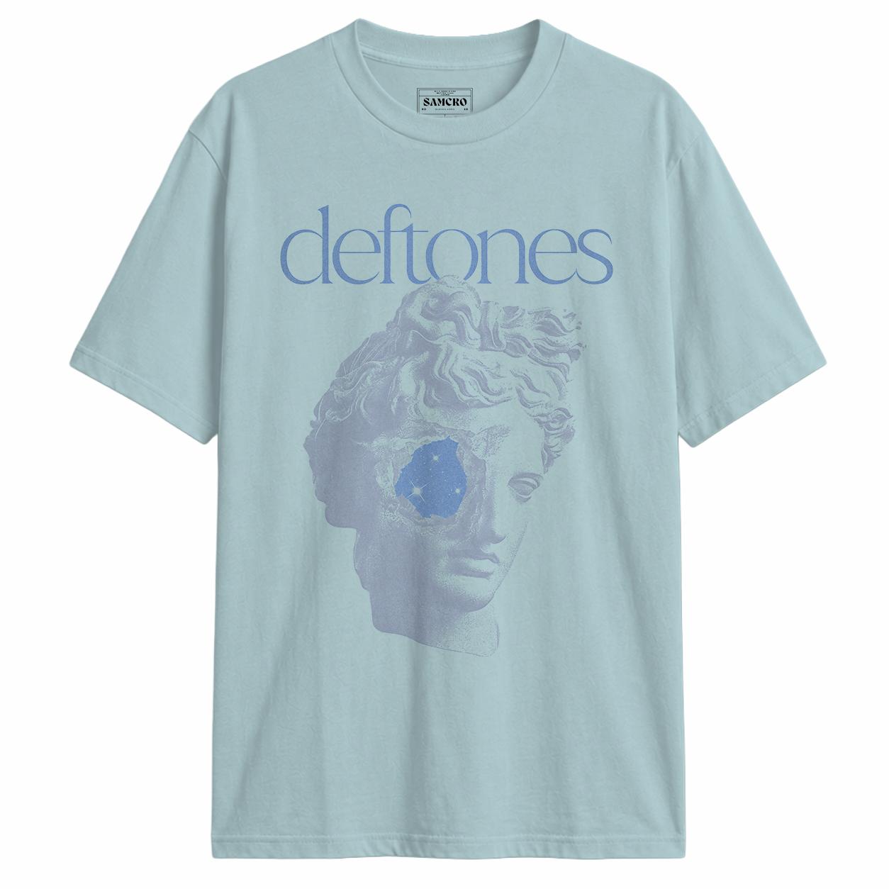 Deftones - Statue en color Celeste — vista frontal