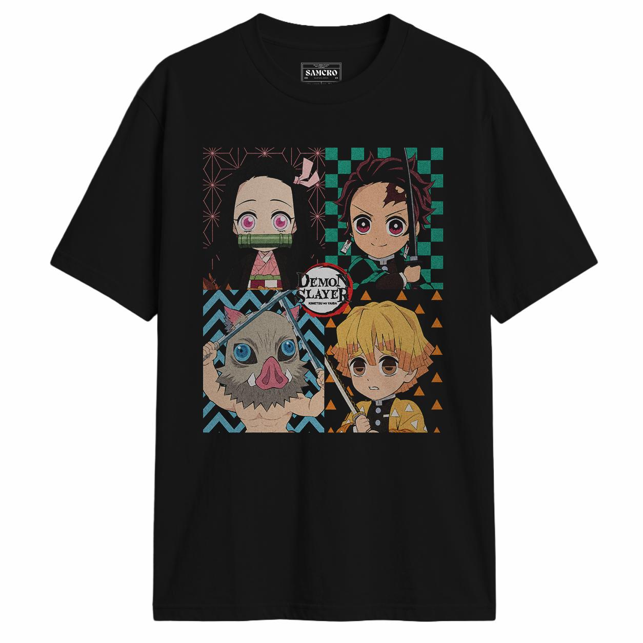Demon Slayer - Chibi Character Squares