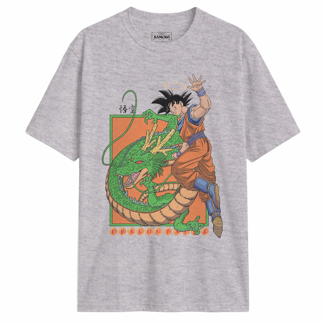 Dragon Ball - Goku and Shenron — Gris