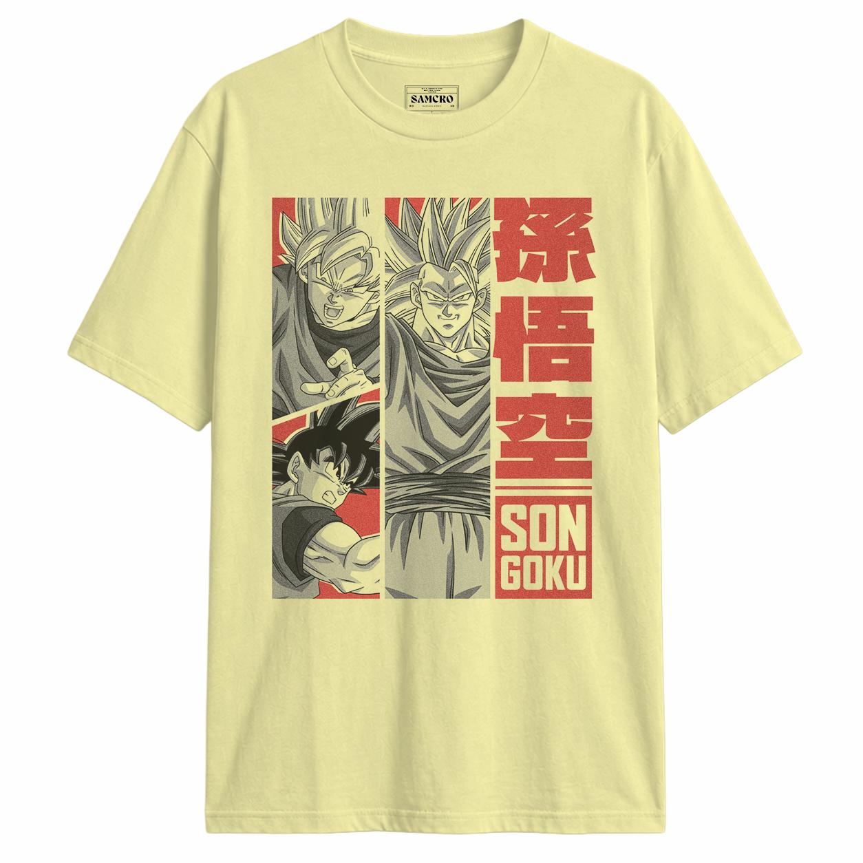Dragon Ball - Son Goku Saiyan — Amarillo
