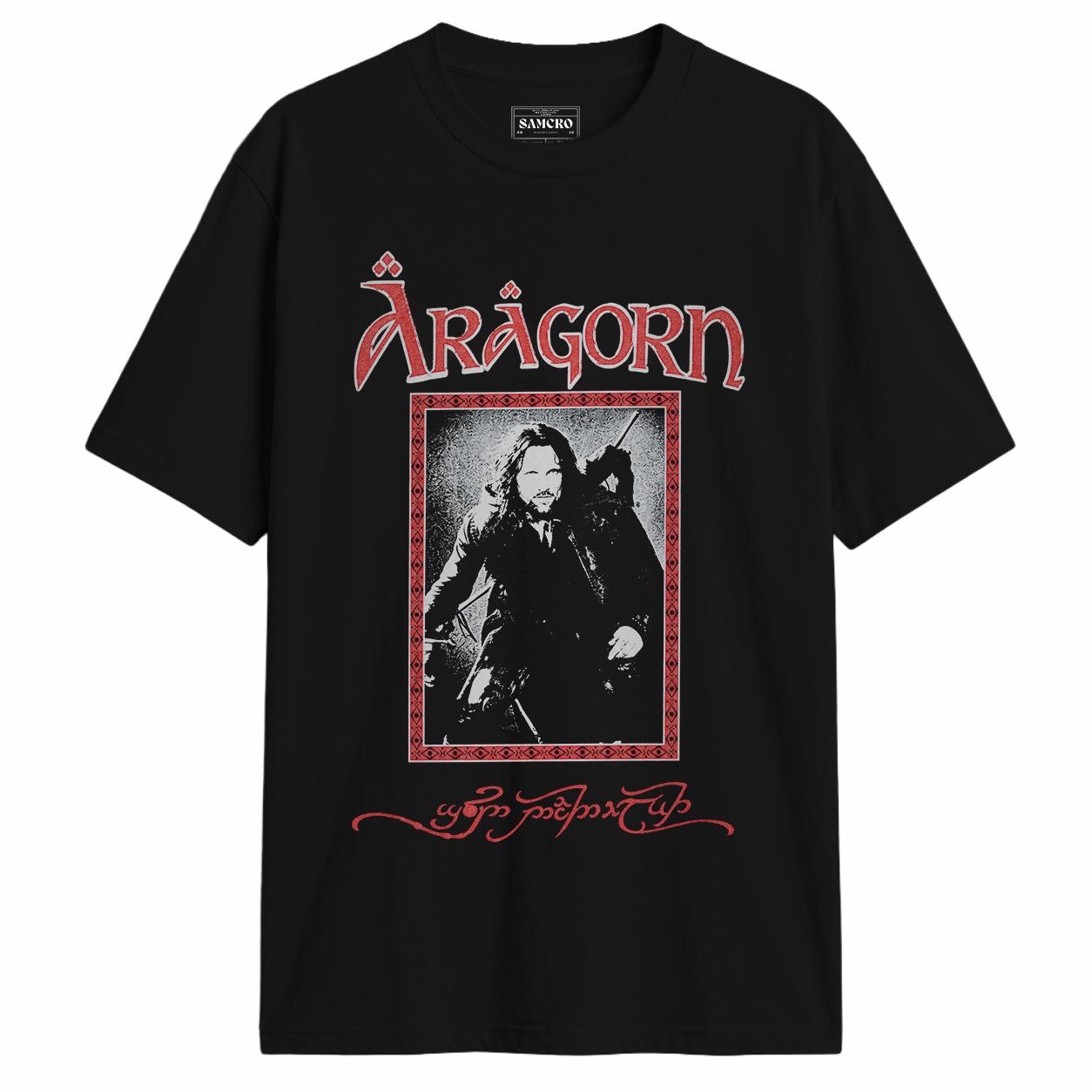 El Señor de los Anillos - Aragorn Red Frame Portrait