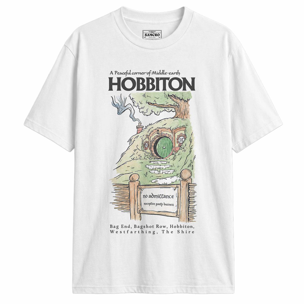 El Señor de los Anillos - Hobbiton Bag End en color Blanco — vista frontal