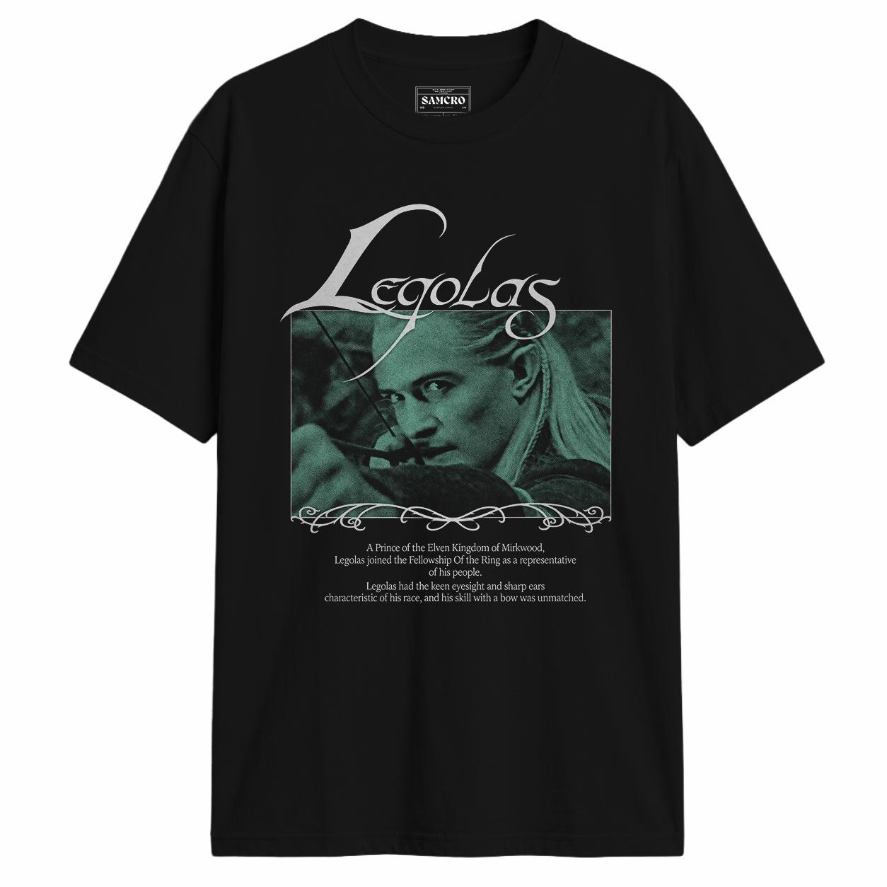 El Señor de los Anillos - Legolas Prince of Mirkwood en color Negro — vista frontal