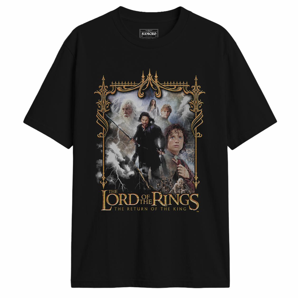 El Señor de los Anillos - Return of the King Poster en color Negro — vista frontal