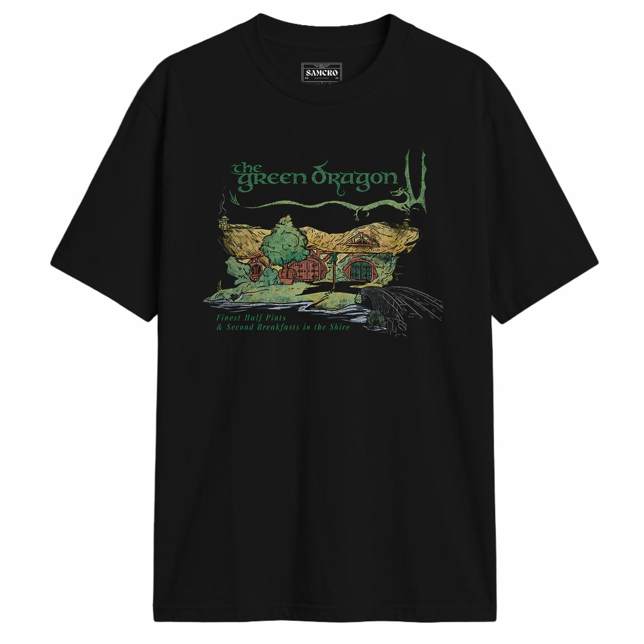 El Señor de los Anillos - The Green Dragon Inn en color Negro — vista frontal