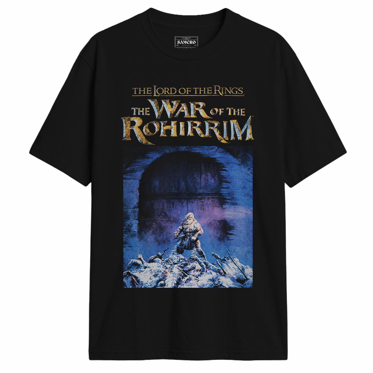 El Señor de los Anillos - War of the Rohirrim Poster en color Negro — vista frontal