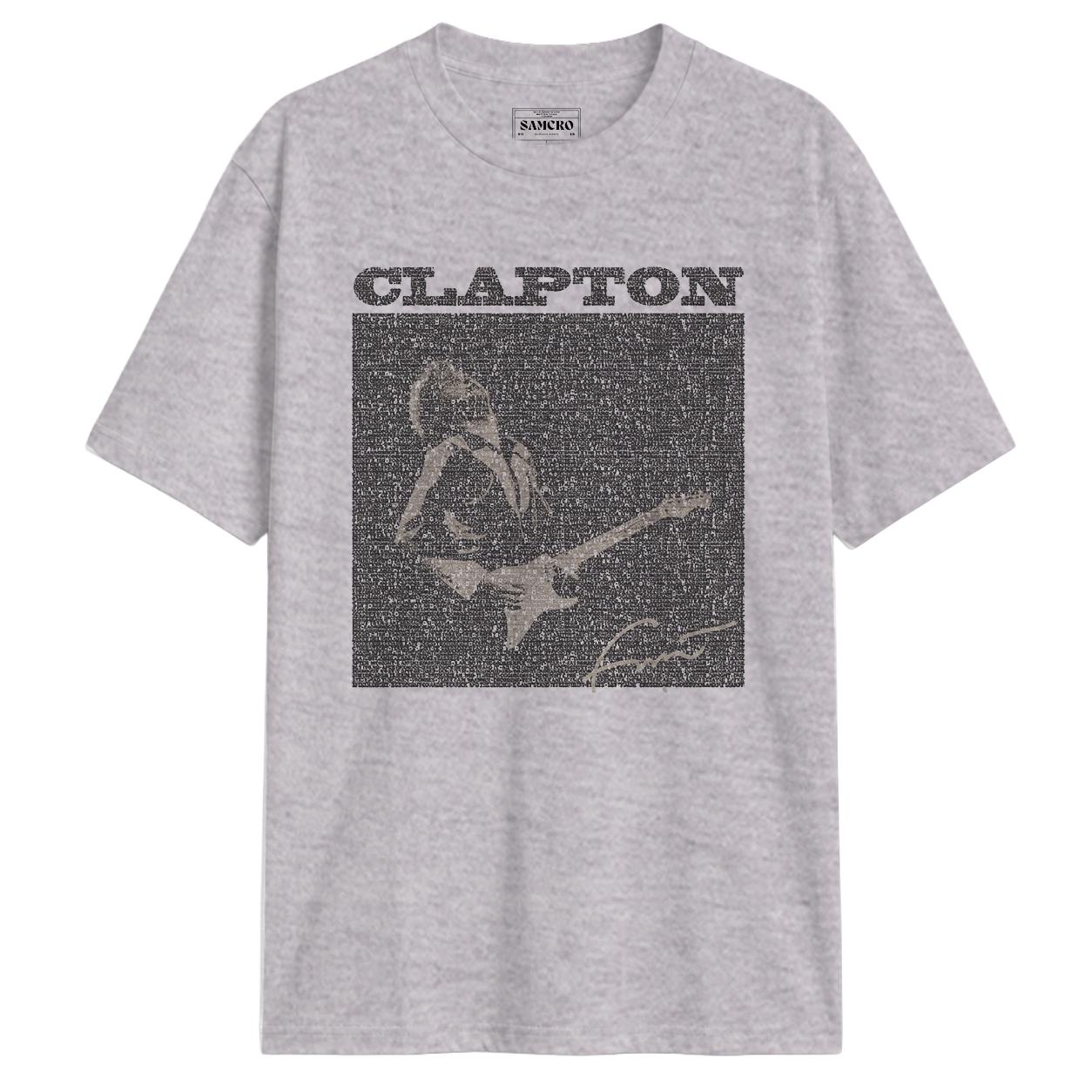 Eric Clapton - Clapton Pixel Photo — Gris