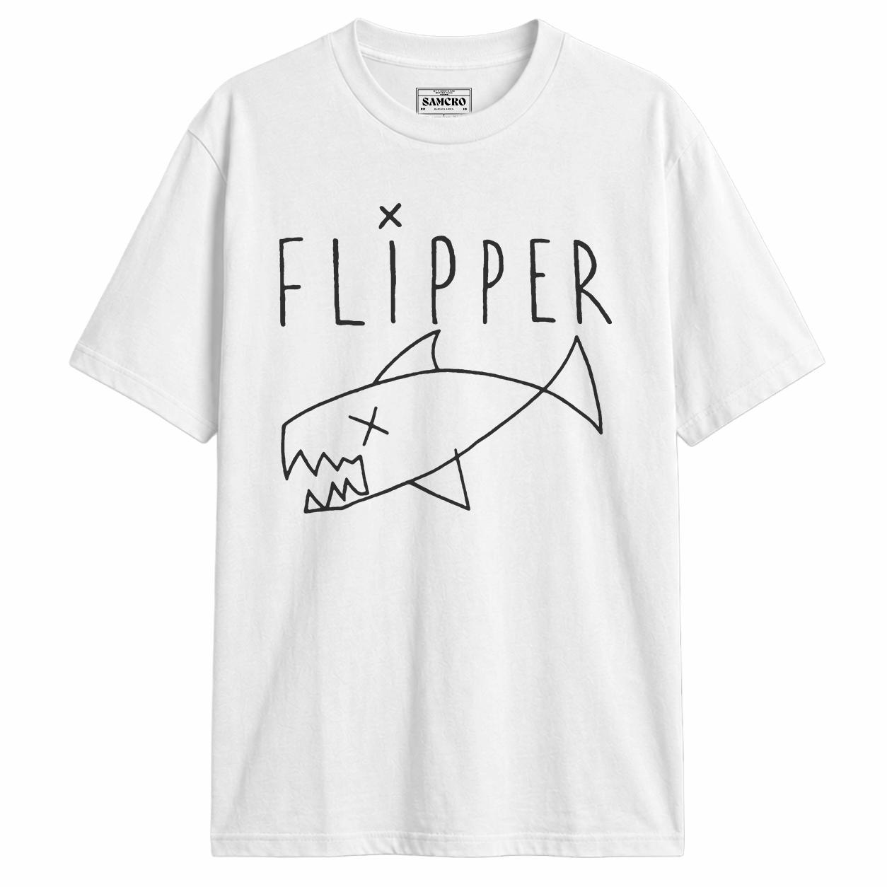 Flipper 1 en color Blanco — vista frontal