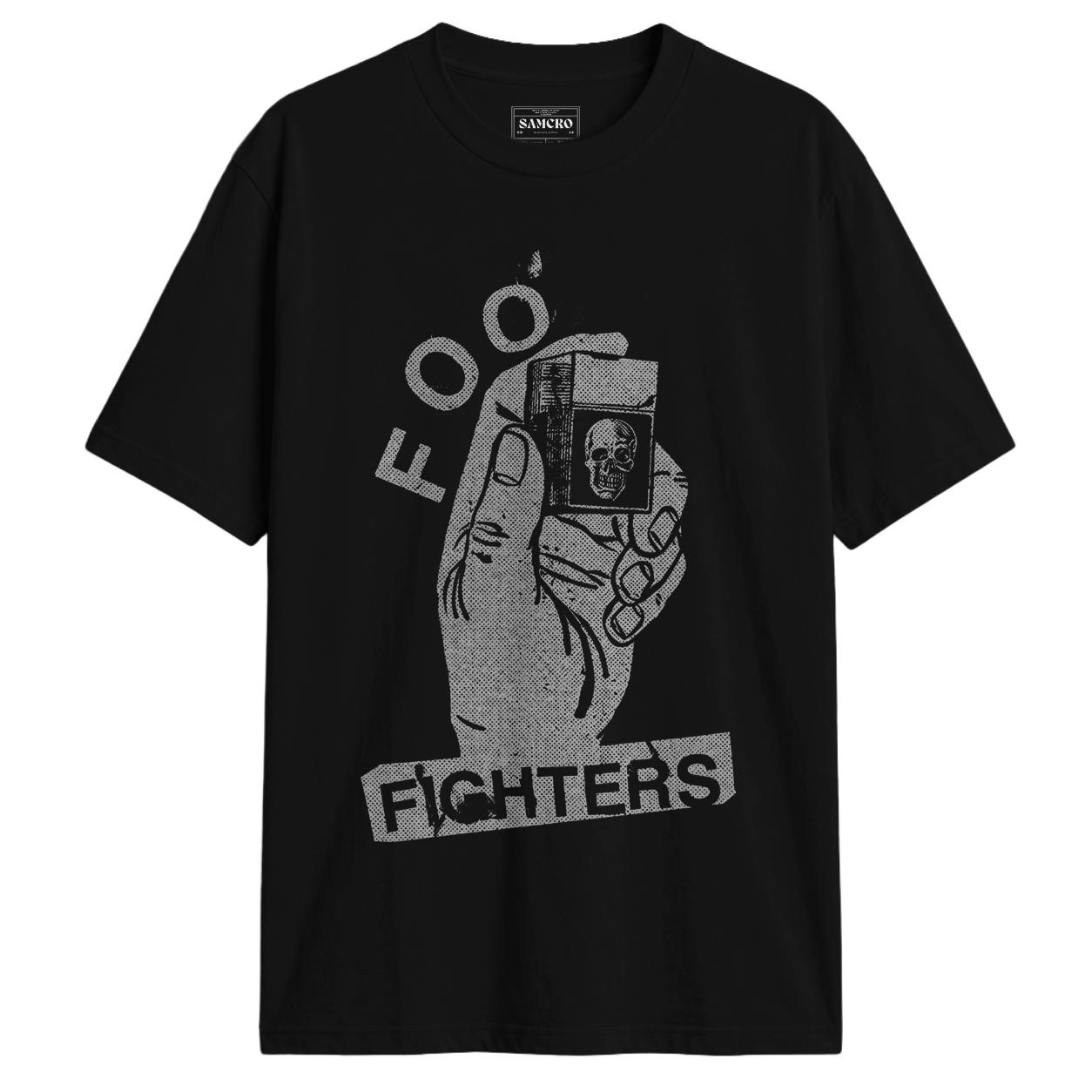 Foo Fighters - Choose Your Colour Lighter in Hand — Negro