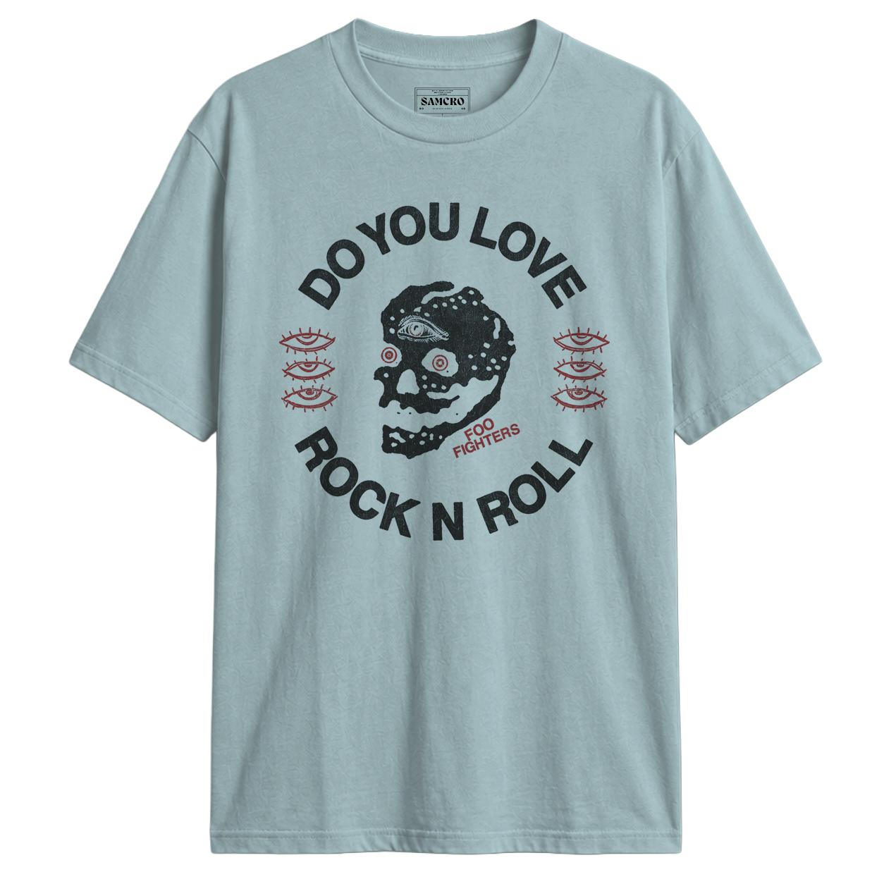 Foo Fighters - Do You Love Rock n Roll Light Blue