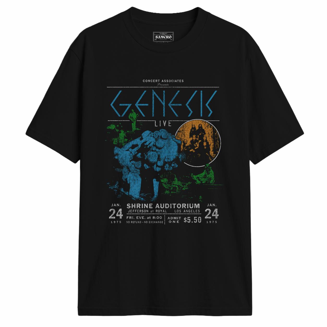 Genesis - Shrine Auditorium 1975 Black and White Set