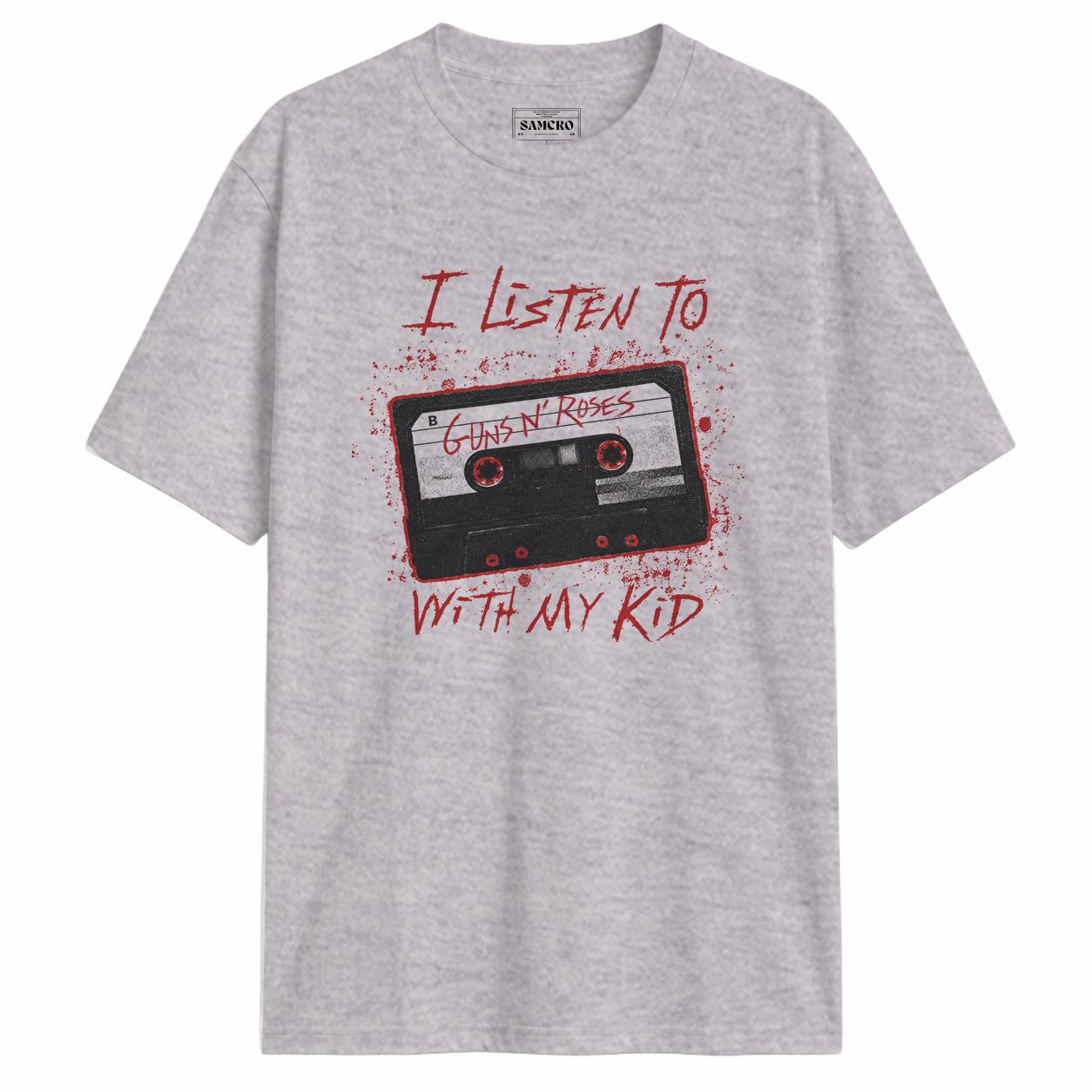 Guns N' Roses - I Listen to GN'R Cassette — Gris