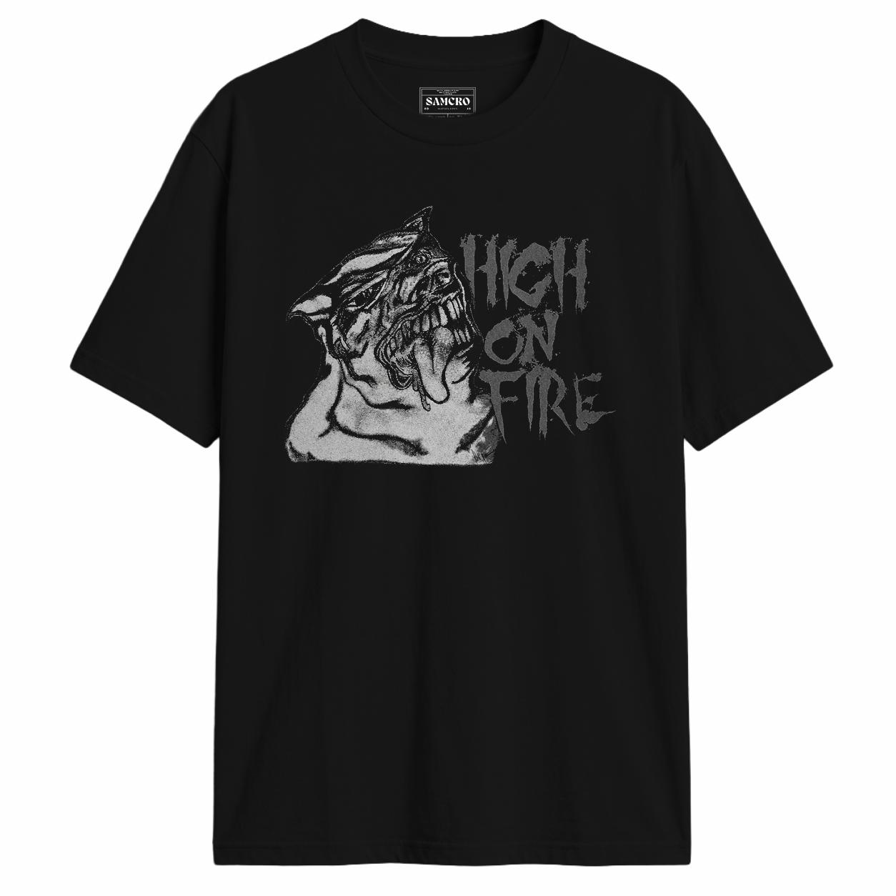 High on Fire - BW Dog