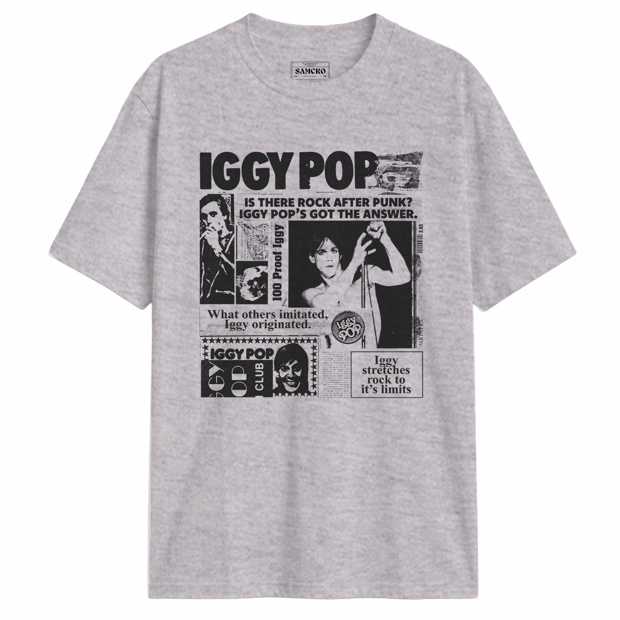 Iggy Pop - News Headline — Gris
