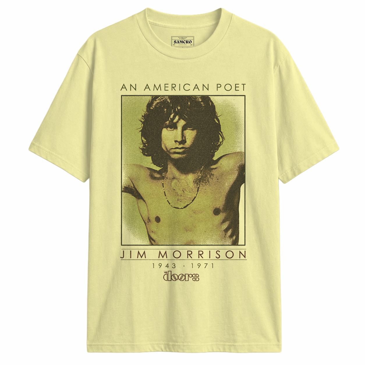 The Doors - An American Poet en color Amarillo — vista frontal