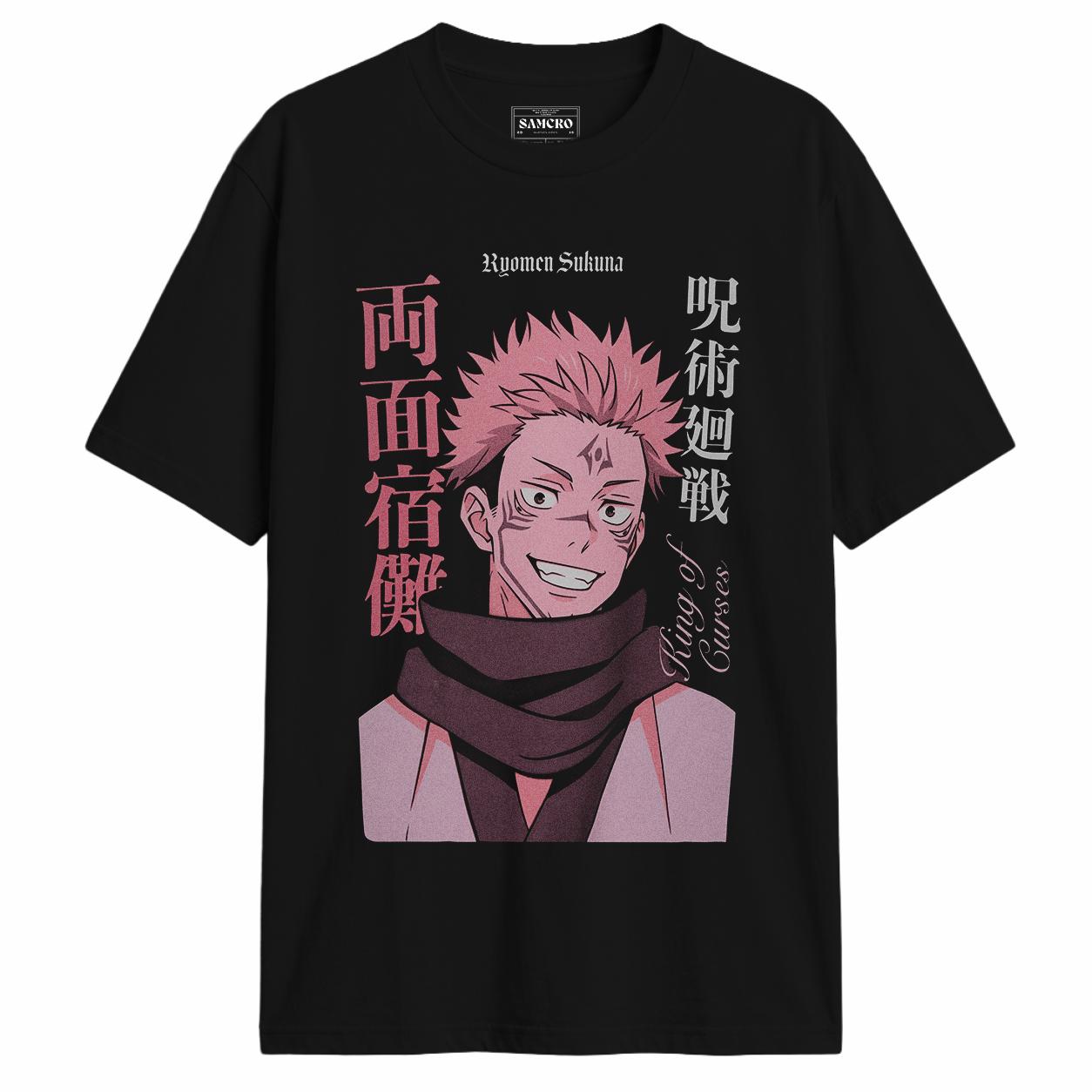 Jujutsu Kaisen - Sukuna Pink Portrait