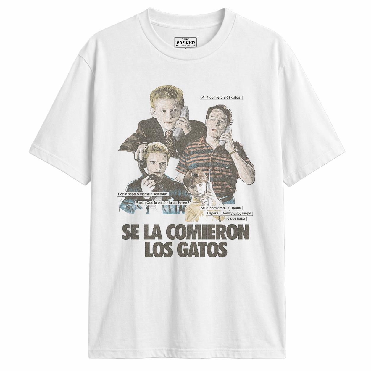Malcolm in the Middle - Dewey se la Comieron los Gatos — Blanco
