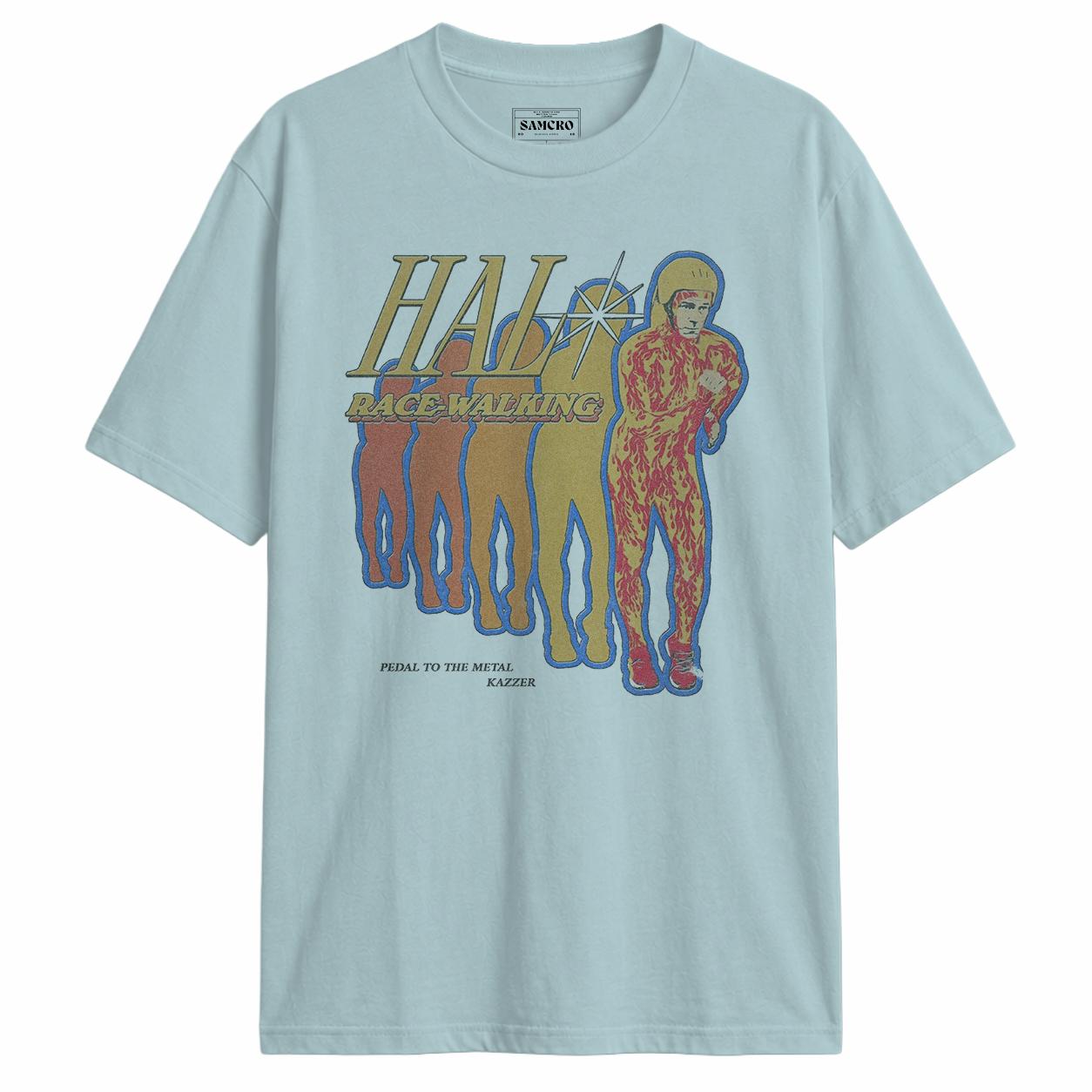 Malcolm in the Middle - Hal Race Walking en color Celeste — vista frontal