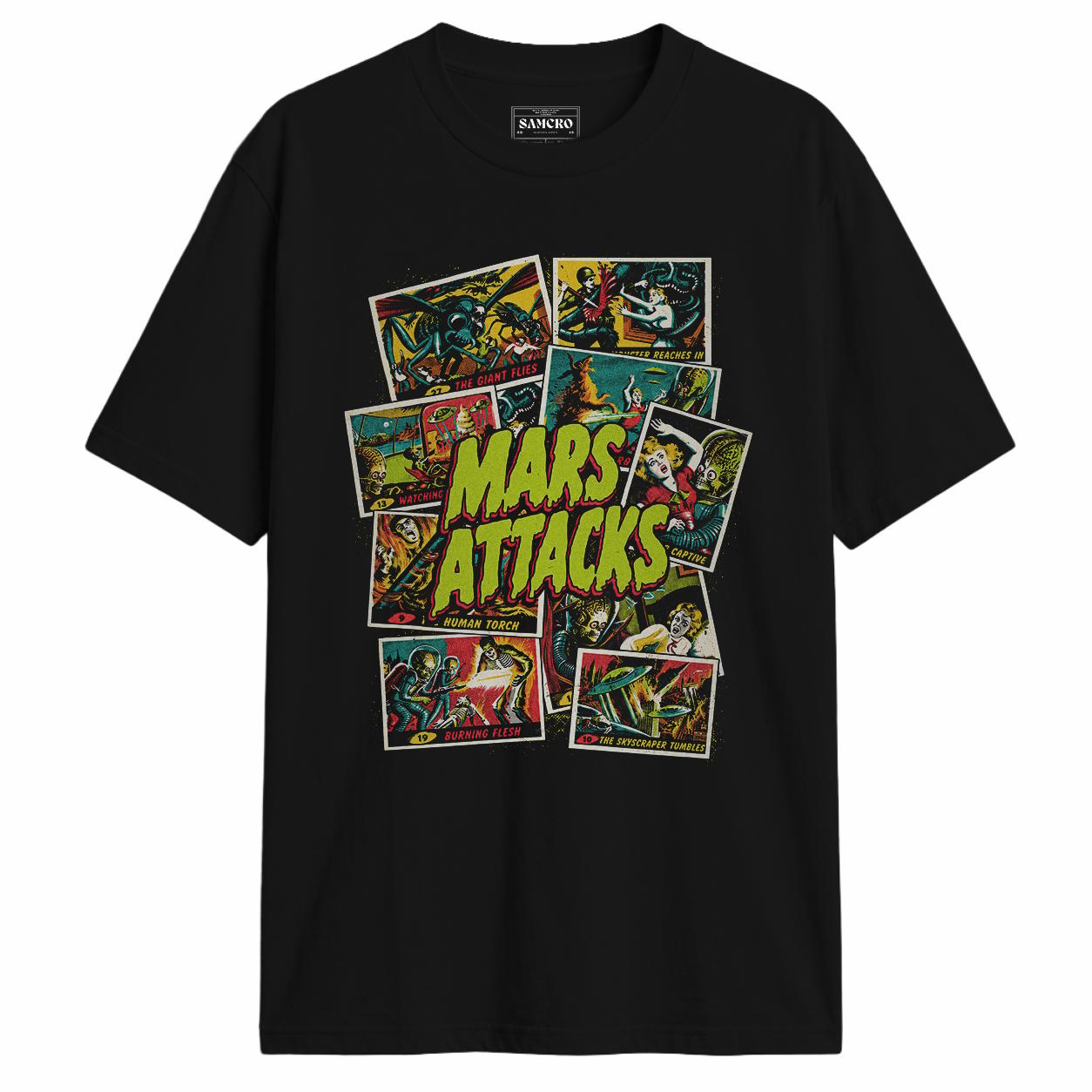 Mars Attacks - Wax Pack Legacy en color Negro — vista frontal