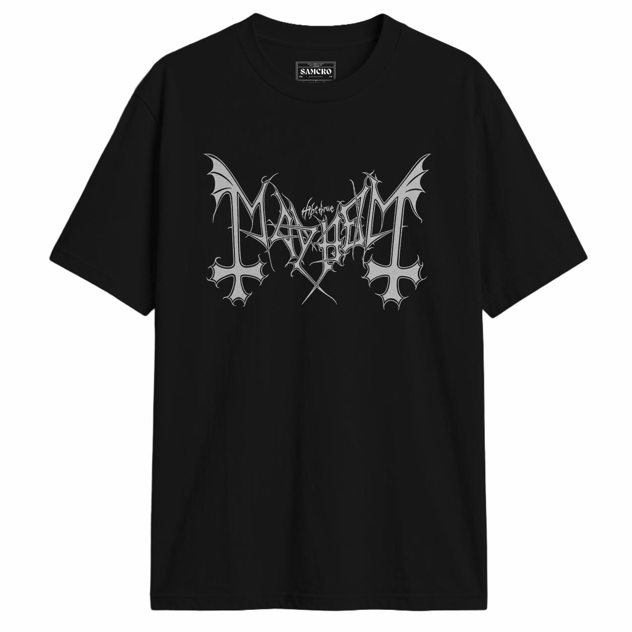 Mayhem - Logo Vintage Black