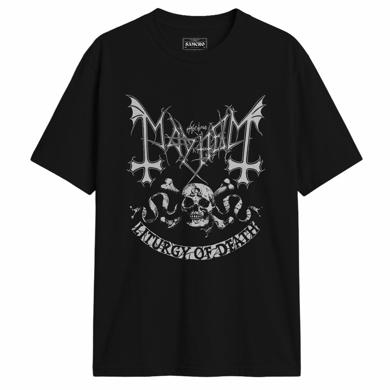 Mayhem - Omega Skull Black