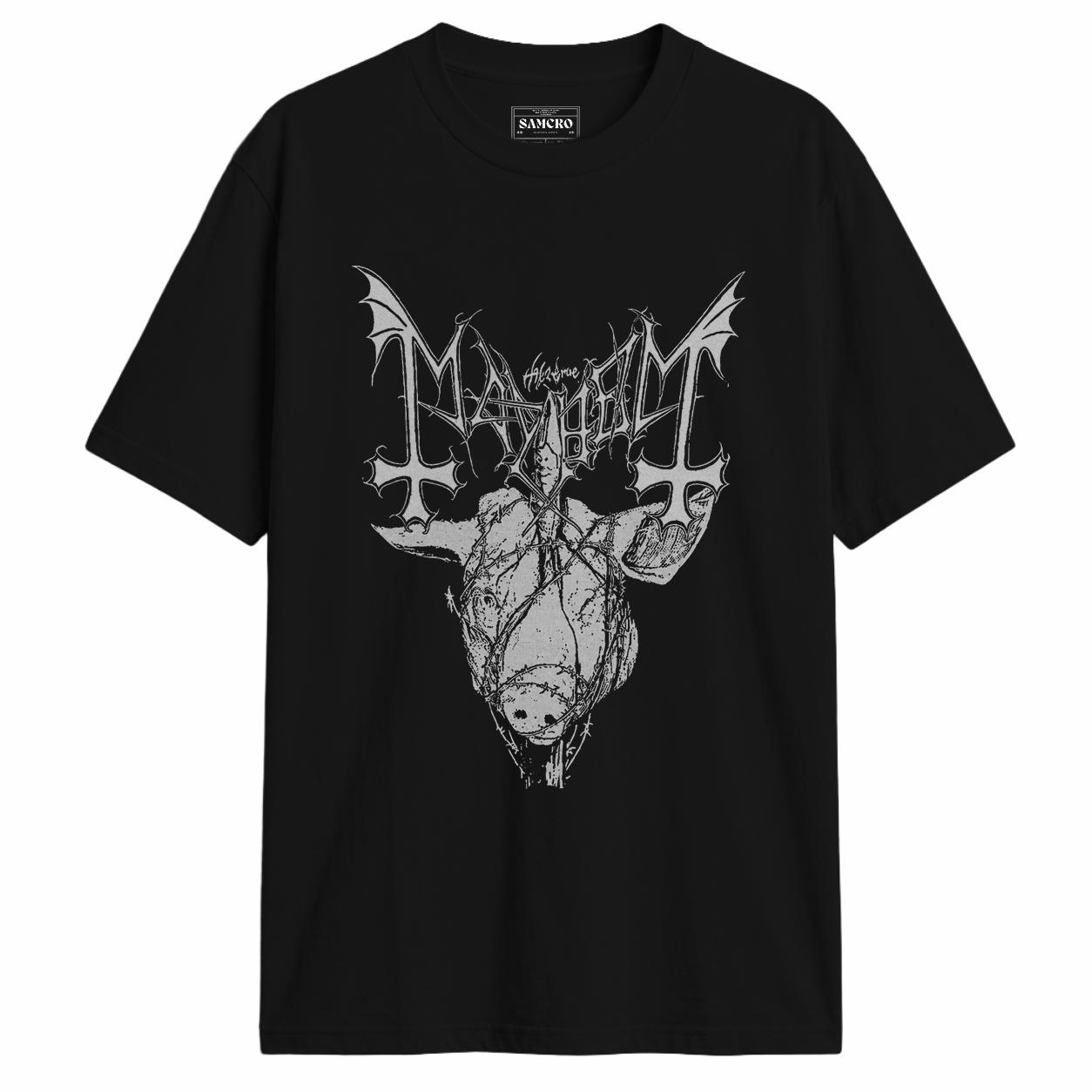 Mayhem - Pig Head Black
