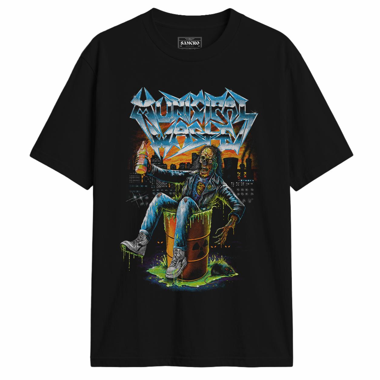 Municipal Waste - Chrome Logo
