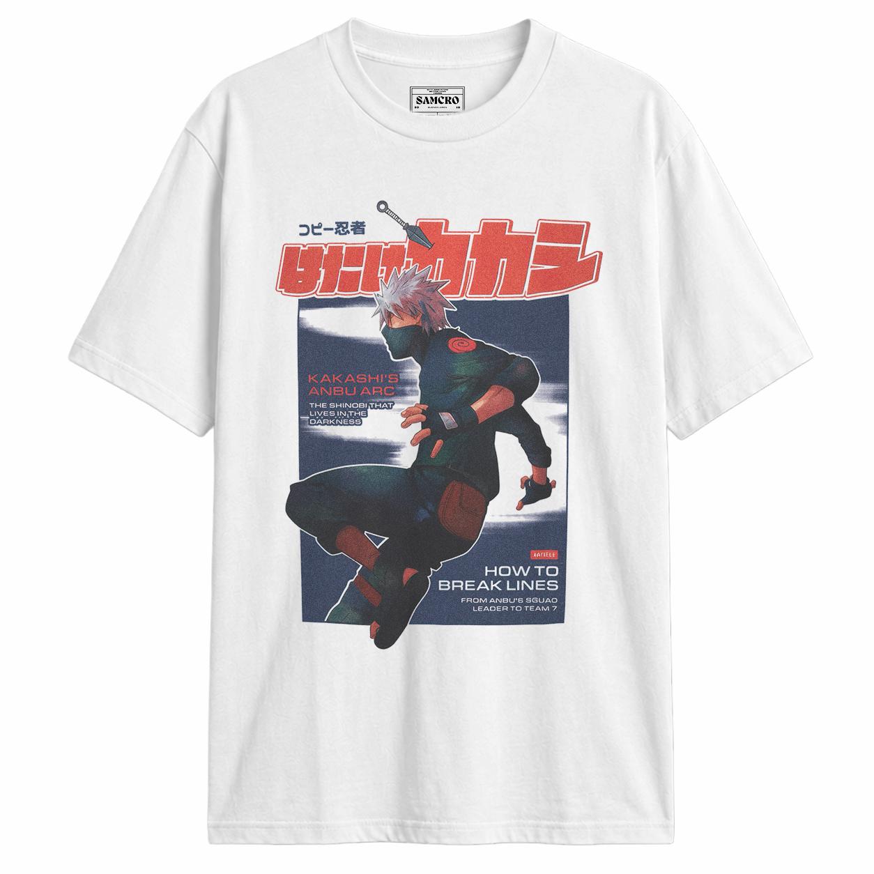 Naruto - Kakashi Magazine Cover — Blanco
