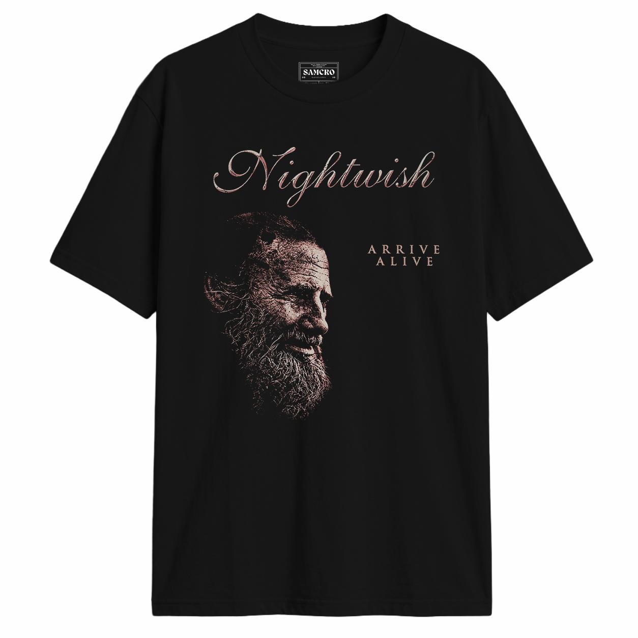 Nightwish - Shoemaker Arrive Alive en color Negro — vista frontal