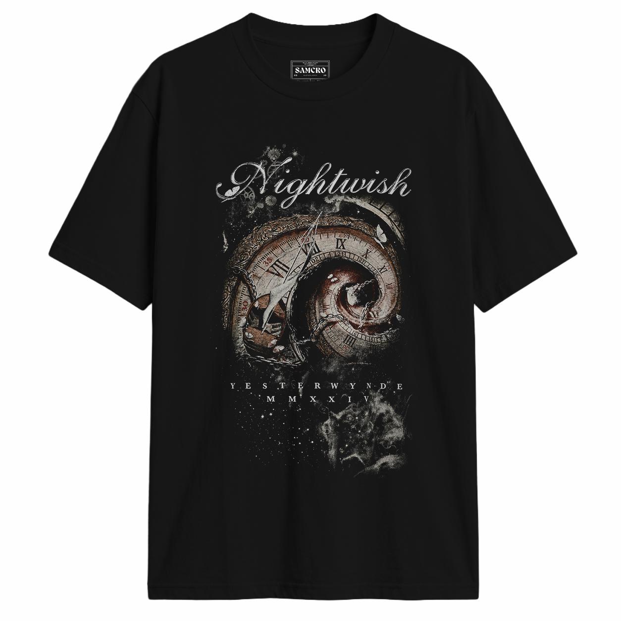Nightwish - Yesterwynde Pocket Watch en color Negro — vista frontal