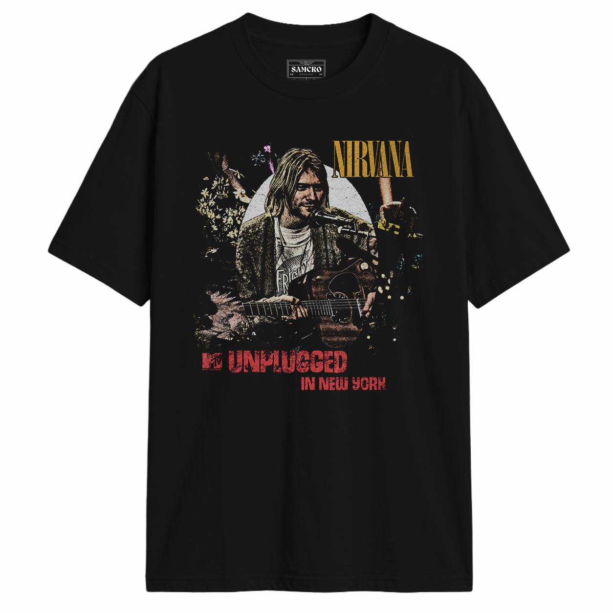 Nirvana - Mtv Unplugged in New York en color Negro — vista frontal