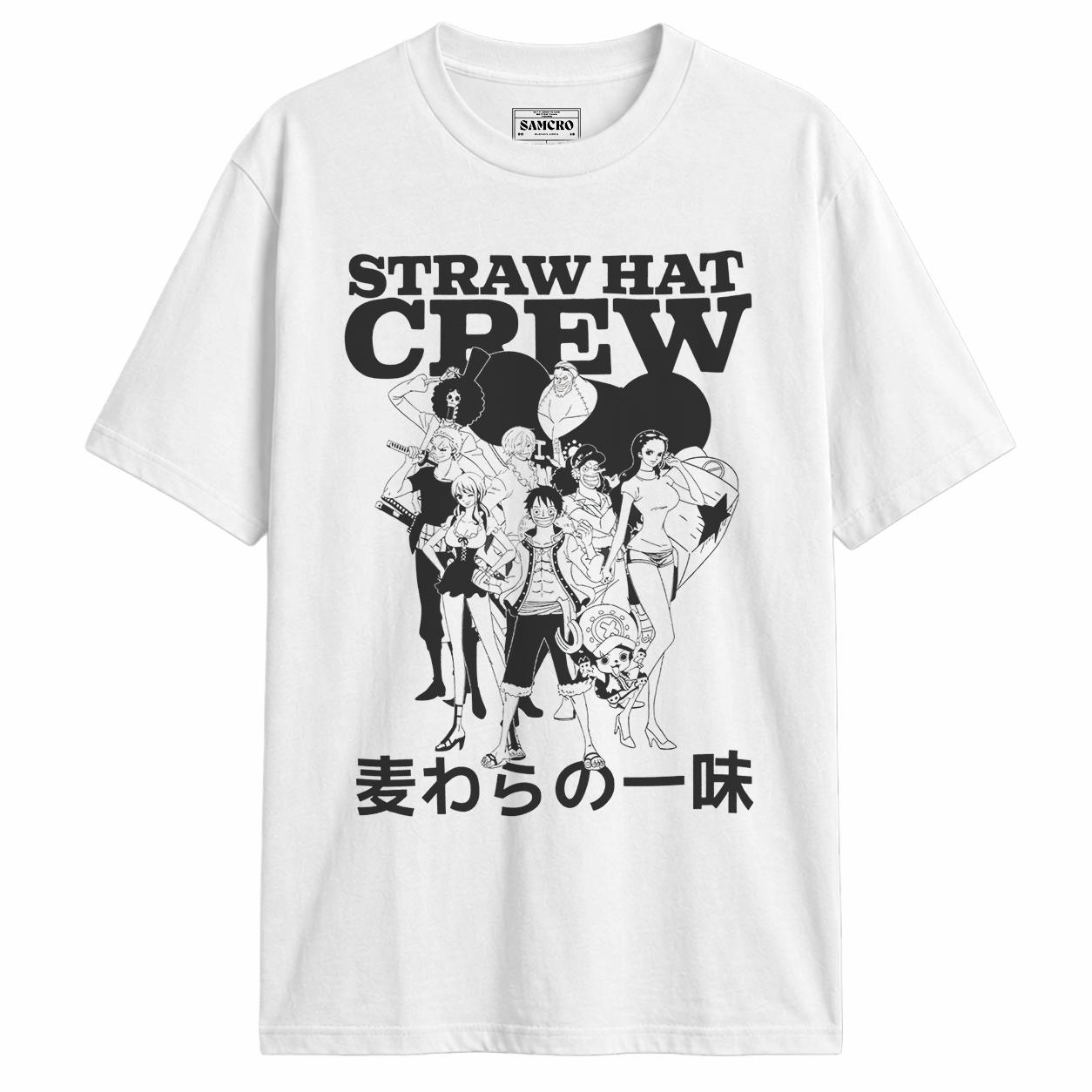 One Piece - Black White Straw Hats