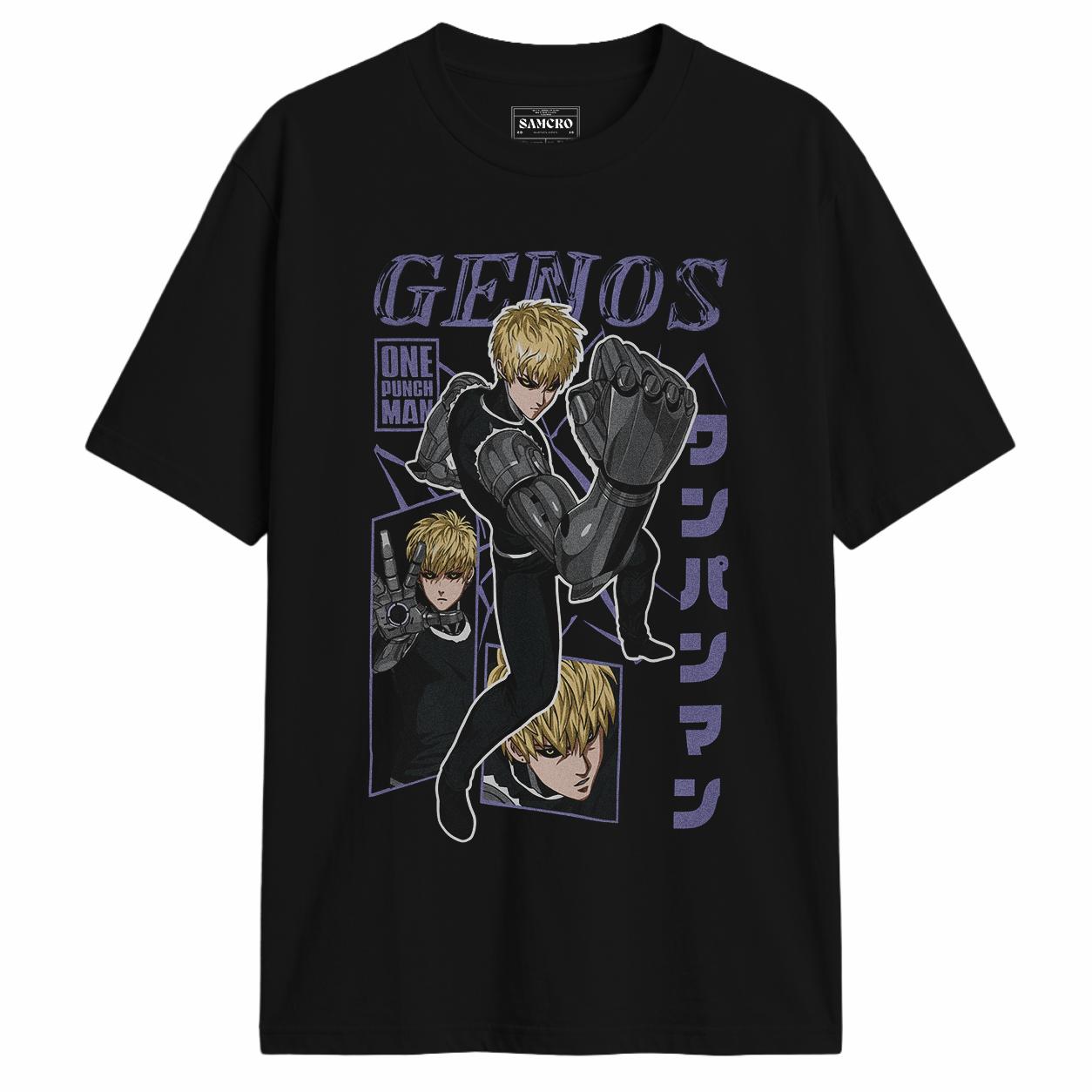One Punch Man - Man Genos Collage